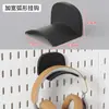 Accesorios para Tablero Perforado Ganchos Decorativos Ranura Larga Estante de Almacenamiento Universal Montaje en Pared Sin Taladro Estante de Exhibición de Almacenamiento de Escritorio
