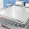 2025 Novo Verão Fresco Mat de Seda Gelada Lavável à Máquina Tipo Mat de Bambu Lençol de Cama Grau Materno e Infantil Mat de Rattan Nantong 3