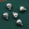 Acessórios de Prata Esterlina 99 Pés Cotovelo de Prata Borla Pingente de Peixe Acessórios Vintage Velho 3D Prata Dura DIY Materiais Artesanais