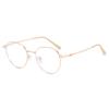 Gafas de Lectura de Marca Bjyx Montura Completa Montura Cuadrada Negocios Ultraligeras Ultra-Claras Color Puro Metal Gama Alta Luz Azul Anti-Reflejo Plano
