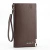 Cartera Larga con Cremallera para Hombre Deabaolar Moda Multifuncional Clutch Estilo Coreano Gran Capacidad Bolso para Teléfono Móvil de Hombre