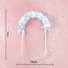 Enfeites para Decoração de Bolo, Pompons de Arco, Acessórios de Decoração de Cena de Bolo de Aniversário para Festas