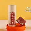 Cilindro de Papel Kraft Impreso a Color con Logo Personalizado para Cajas de Empaque de Alimentos, Té, Vino y Botellas de Vino Tinto, Tubos de Papel y Latas de Papel