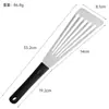 Espátula de aço inoxidável espátula para fritar peixe espátula para bife espátula de cozinha para fritar espátula de plástico para cozinhar espátula de cozinha ferramentas de cozinha