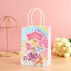Bolsa de Presente Sereia Transfronteiriça Ins Desenho Animado Saco de Doces Elfo Saco de Papel Kraft Bolsa de Presente Impressa Bolsa de Mão