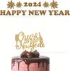 Feliz Año Nuevo Banner Colgante de Fiesta de Año Nuevo Decoración de Fiesta de Año Nuevo Barra de Tirar Outlet de Fábrica