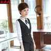 Moda Nova Primavera e Outono Elegante Roupa de Negócios Colete Feminino Terno Roupas de Trabalho Hotel Joalheria Salão de Beleza Colete Feminino
