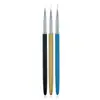 Fabricante en stock 3 varillas metálicas pluma de pintura pluma para dibujar uñas pluma de dibujo traje pluma para dibujar arte de uñas