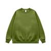 Ropa de Hombre Jie Zhan Primavera 2025 Sudadera Lisa de Cuello Redondo con Forro Polar de 350g Marca Trendy Holgada Suéter Pulóver para Hombre