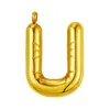 Europa y Estados Unidos caliente 18k oro real 26 letra inglesa colgante burbuja acero inoxidable joyería accesorios diy colgante de collar