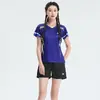 Traje de Uniforme de Voleibol para Hombres y Mujeres, Ropa Deportiva de Voleibol de Manga Corta, Uniforme Profesional Transpirable de Secado Rápido para Equipo de Partido de Voleibol con Estampado y Número