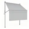Loja de Fábrica ao Ar Livre Toldo de Sol Toldo Inclinado para Chuva Toldo Dobrável Retrátil Toldo de Sol para Loja Toldo à Prova de Chuva para Varanda de Casa