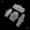 3010 Marco de Identificación Transparente para Cables Etiqueta de Plástico para Cables Impermeable Marco de Etiqueta Etiqueta de Señal Caja 4020