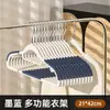 Perchas Engrosadas Antideslizantes de Hombro Ancho, Perchas de Plástico Estilo Nuevo para Uso Doméstico, Perchas para Ropa de Adultos