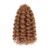 Wandcurlhair 20 Piezas 8 Pulgadas Nudo de Guisante Crochet para el Cabello Extensiones de Crochet a Mano para Mujeres Africanas Peluca de Dreadlocks