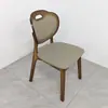 Cadeira de jantar em madeira maciça nórdica para casa, restaurante, hotel, mesa de jantar, cadeira e banqueta minimalistas modernas da fábrica de origem