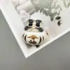 Atacado de fábrica mercearia japonesa resina estéreo geladeira 3d adesivos magnéticos lanterna Dharma adesivos de mensagem criativa em estoque