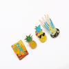 Broche de Dibujos Animados de Frutas Más Vendido de Amazon ins Personalidad Aleación con Goteo de Aceite Accesorios de Ropa Antiluz Outlet de Fábrica