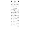 Montura de gafas TR90 marco moda sin maquillaje ultraligero estudiante profesor intelectual sin maquillaje decoración transfronteriza cejas elogio 1006