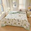 Edredón de verano fresco de algodón para el hogar, nuevo edredón de verano individual lavable a máquina, edredón de verano fino de algodón puro lavable con aire acondicionado