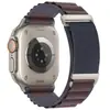 Adequado para Pulseira de Relógio Apple iWatch S12 Applewatch Loop Alpino de Duas Seções Pulseira de Nylon Ultra4