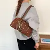 Axila 2026 Lunares Bowling Temperamento Diseño de Nicho Bolso para Mujer Almohada Bolso de Gran Capacidad Estilo Coreano Bolso Nueva Moda