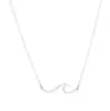 Europa y Estados Unidos joyería de moda transfronteriza creativa simple ola geométrica colgante collar versátil joyería de moda cadena clavicular