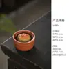 Mascota de té de arcilla púrpura: tigre acostado, exquisito y lindo, cerdito de baño creativo, hecho a mano, adecuado para colección de té, decoración de mesa de té, adorno de sala de té