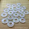 Nuevo colgante de ala de ángel de jade blanco tipo hielo, ágata de hielo blanca, amuleto de collar de gato de la suerte de jade, disponible para ventas en transmisiones en vivo