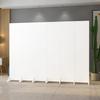 Tela Branca Pura Dobrável Sala de Estar Móvel Moderno Escritório Entrada de Hotel Divisória Fotografia Estilo Creme Tela Dobrável