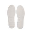 Plantillas de Látex para Niños, Deportivas de Alta Elasticidad Absorbentes de Impactos Transpirables Zapatos Blancos, Totalmente Acolchadas, Súper Suaves y con Altura Interior