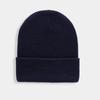 Chapéu de tricô de cor sólida outono e inverno sem pompom multicor comércio transfronteiriço chapéu para o frio de placa leve cor sólida chapéu de lã quente curinga atacado
