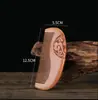 Peine de madera de durazno natural para uso doméstico, portátil para hombres y mujeres, adecuado para masaje de cabello largo, un regalo para estudiantes