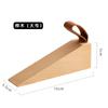 Tapón de Viento para Puerta de Madera de Nogal Negro, Tope Anticolisión para Puerta, Tapón de Puerta Fijo, Bloqueador de Puerta, Barrera de Puerta, Tapón de Puerta