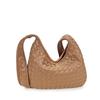Bolsa de Axila Elegante Tecida à Mão para Mulheres 2025 Nova Vertical Casual Couro Macio High-End Versátil Bolsa Transversal para o Dia a Dia