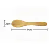 Cuchara de Bambú Japonesa Cuchara de Madera con Mango Largo Cuchara de Madera Cuchara para Miel Revendedor de Utensilios de Cocina Pequeños de Madera para el Hogar