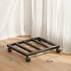 Soporte para Flores para Sala de Estar, Estante de Almacenamiento de Hierro para Balcón Doméstico de Pie, Soporte de Metal de Múltiples Niveles para Macetas de Plantas Verdes, Soporte de Exhibición para Plantas Verdes