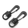 Suministro de accesorios para equipaje, gancho para mochila de 11 mm, gancho giratorio de plástico, gancho para bolsa POM, gancho pequeño