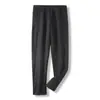 Calça de Caminhada ao Ar Livre Moda Inverno com Forro de Fleece à Prova d'Água à Prova de Vento Softshell Calças Longas Esportivas Casuais