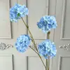 Hortênsia sonho de 4 cabeças flor de simulação de casamento layout de cena de casamento parede de flores bola de flores arranjo de flores hortênsia de simulação flor falsa