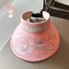 Sombrero protector solar para niños de Sanrio, sombrero de ala grande de verano, sombrero para niño y niña, sombrero para el sol para bebé, sombrero para el sol vacío