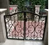 Puertas de Jardín, Cercas de Hierro, Puertas Rurales a Medida para Patios, Puertas de Villa para Patios, Puertas de Aleación de Aluminio