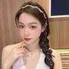 2026 Nuevo Estilo Diadema de Cinta Diadema Trenzada para Mujeres, Accesorio para el Cabello de Uso Diario de Alta Gama Diadema para el Cabello Pasador