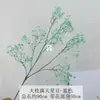 Flores artificiais de plástico, grandes ramos de gipsofila (mosquitinho), decoração de casamento, cenário de salão de casamento estilo Instagram, buquê de noiva de flores falsas, atacado