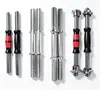 Vendas diretas do fabricante: Hastes de campainha sólidas, hastes de borracha coloridas de 25 mm de diâmetro, hastes curvas, hastes de halteres galvanizadas