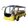 Carro Elétrico de Passeio com 8-11-14-17 Lugares, Veículo de Recepção Totalmente Fechado Turístico de Área Cênica com Quatro Rodas, Carro Elétrico de Passeio para Parque