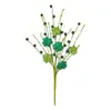 Tienda Amazon Transfronteriza. Decoración Día de San Patricio Arreglo de Dormitorio Ramo de Flores de Rama Accesorios Ramo de Flores Verdes Bayas Blancas
