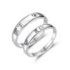 Regalo del Día de San Valentín, El Resto de Mi Vida Es Tuya, Anillos de Pareja para Hombres y Mujeres, Joyería Conmemorativa Personalizada al por Mayor, Nuevo Estilo Chino