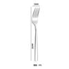 Elegante vajilla de acero inoxidable 304, ideal para el hogar, con cuchillo para carne occidental, tenedor, cuchara, cuchara de postre y tenedor de fruta.