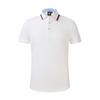 Polo de verano 2020 para hombre, nuevo, de manga corta, con solapa y cuentas, de algodón puro, ajustado, de manga corta, moderno y de moda.